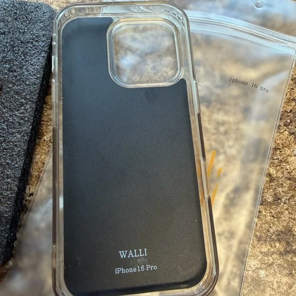 Walli Cherry Glaze Burgundy iPhone 16 Pro Case - Rare - Picture 3 of 3